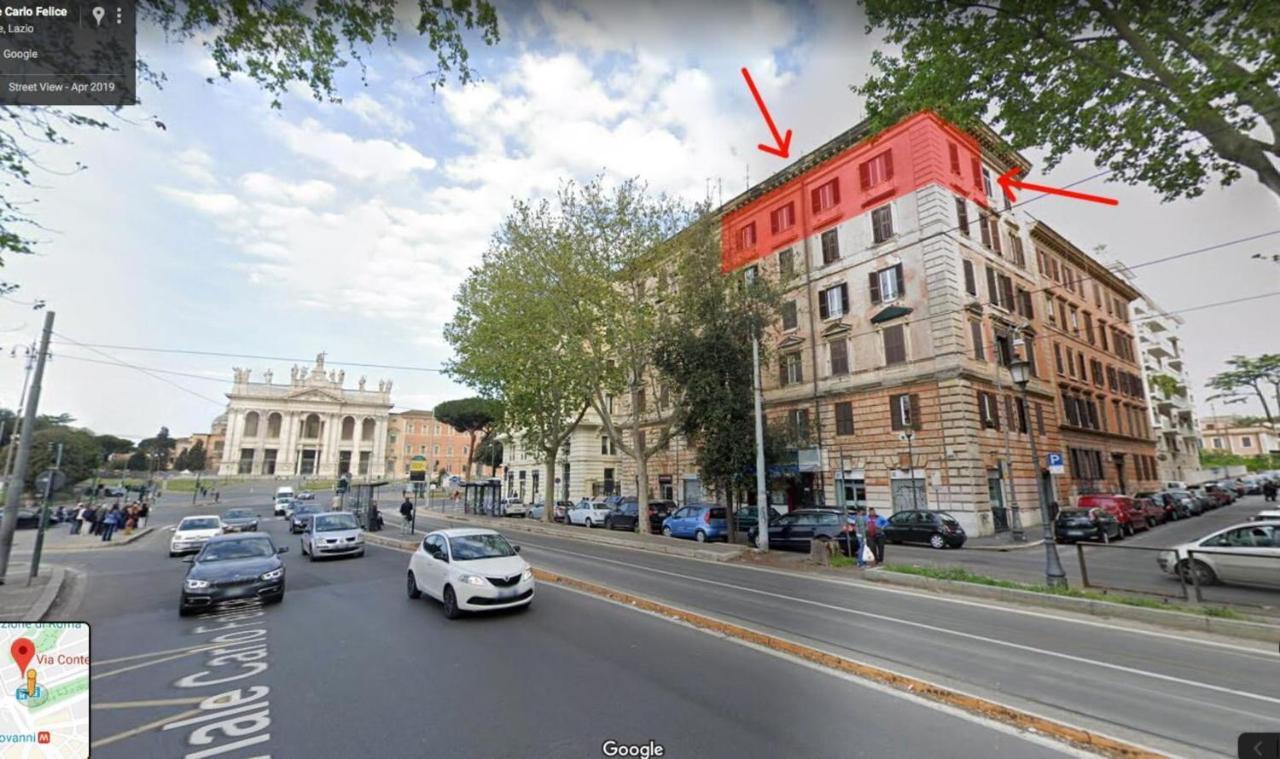 Attico In San Giovanni Laterano Rom Exteriör bild